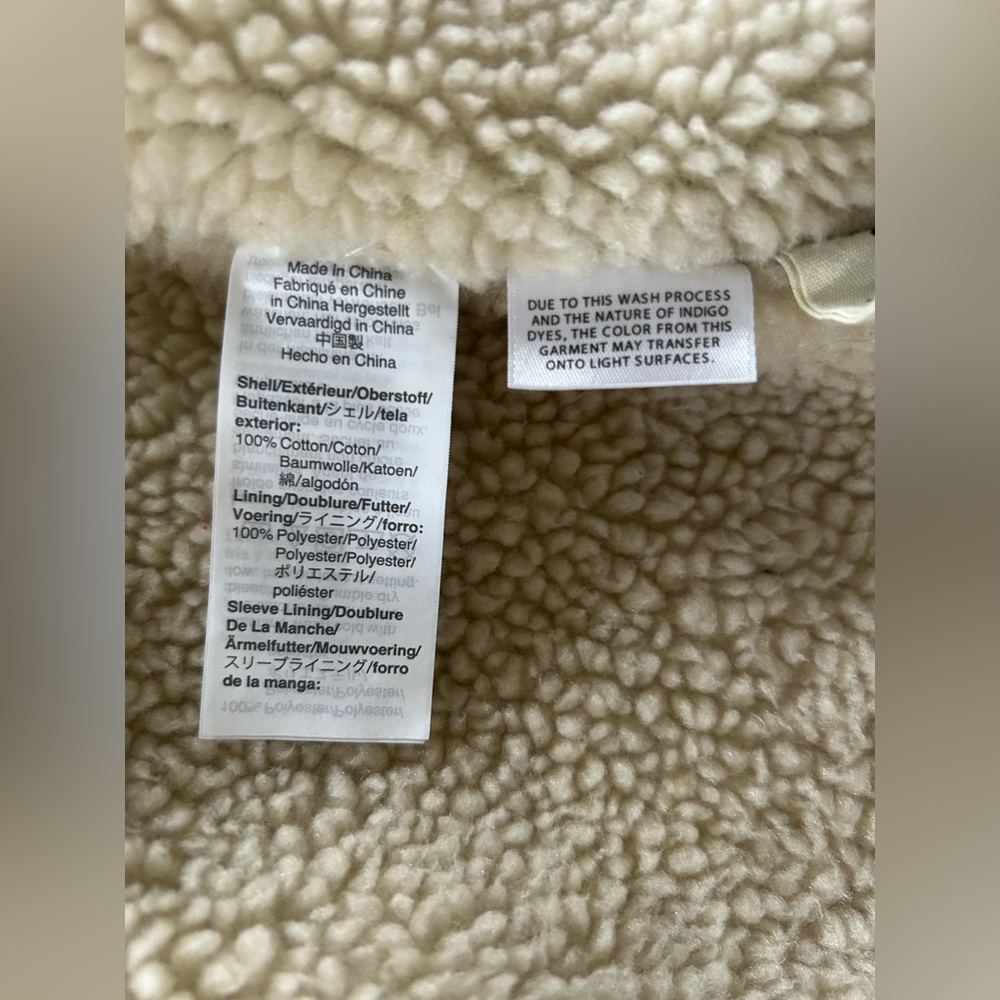 Madewell The Oversized Jean Jacket: Sherpa Edition - Picture 12 of 16